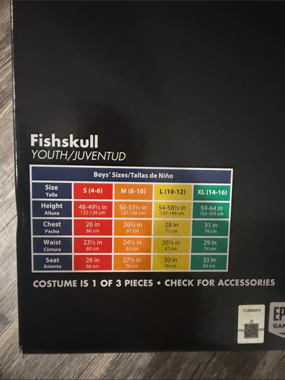 Fortnite Fishskull Halloween costume